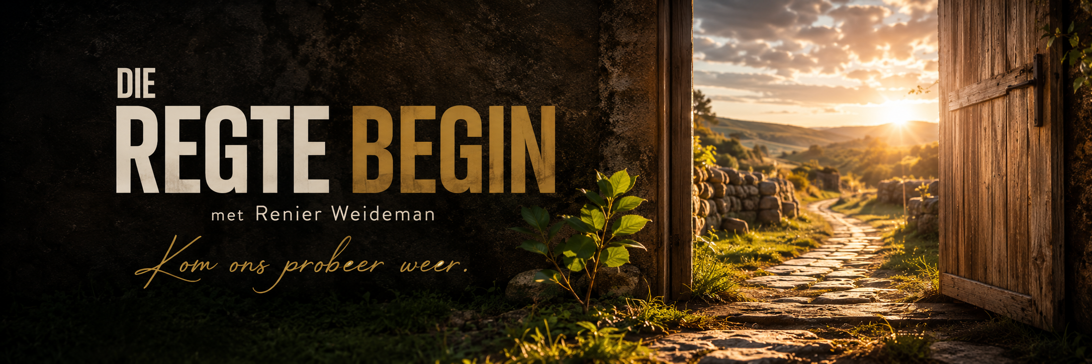Die Regte Begin met Renier Weideman – Kom ons probeer weer